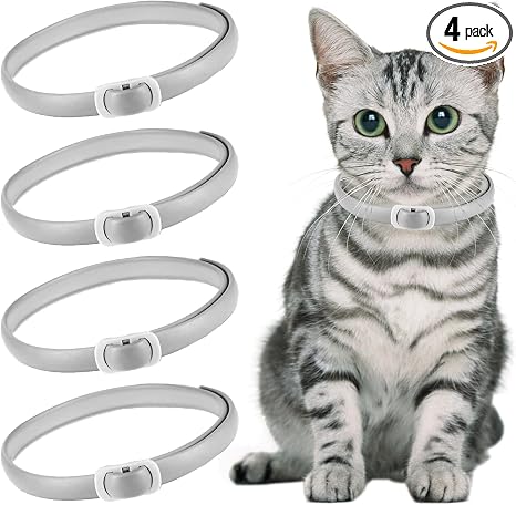 Collar ajustable para gato con hebilla de liberación rápida anti tirones 4