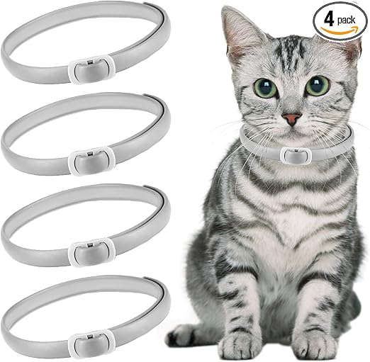 Collar ajustable para gato con hebilla de liberación rápida anti tirones 5