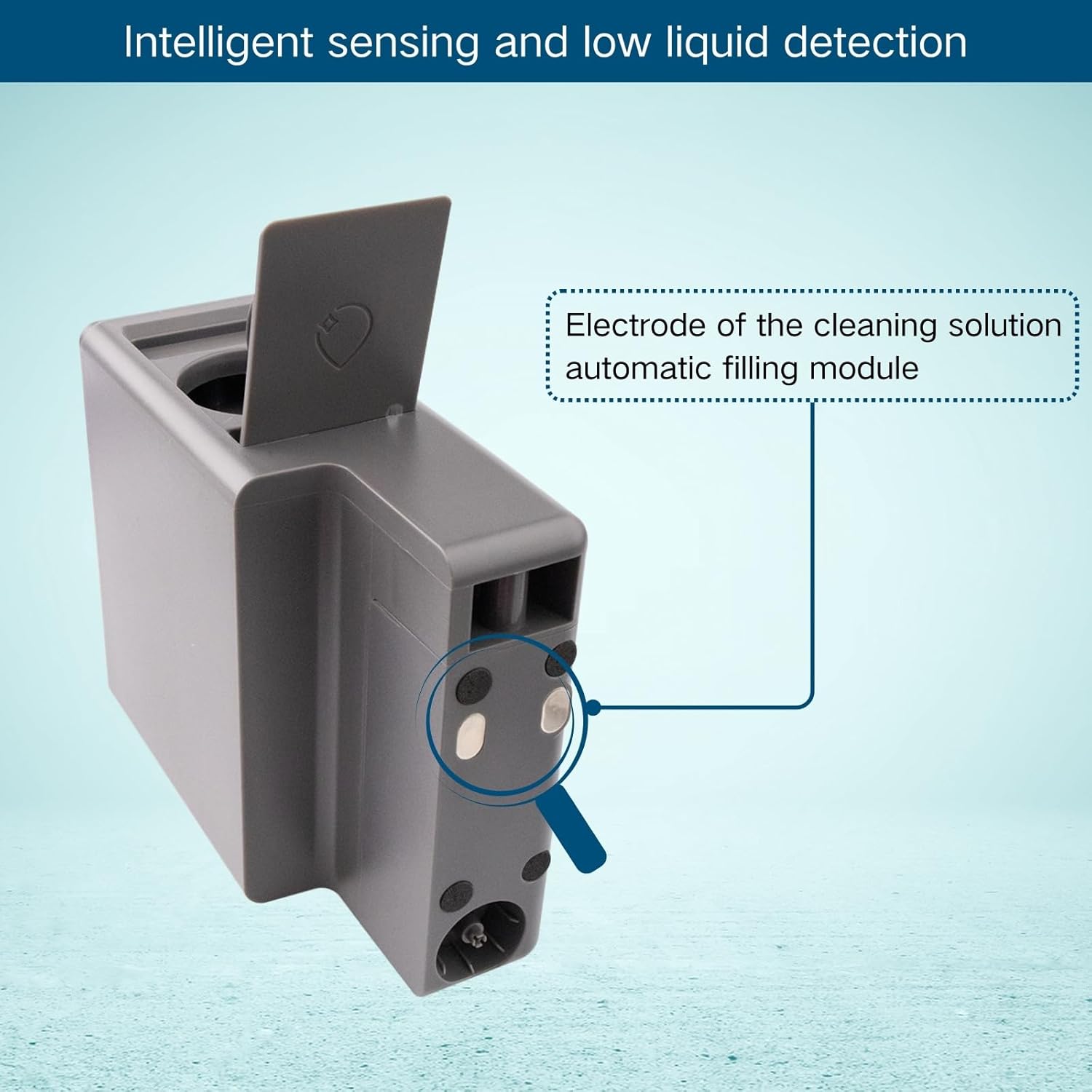 Cleaning Solution Tank Compatible with Dreame X40 Ultra, X40 Master, X30 Ultra, L40 Ultra, L10s Pro Ultra, Mova P10 Pro Ultra Robot Vacuum Base Station