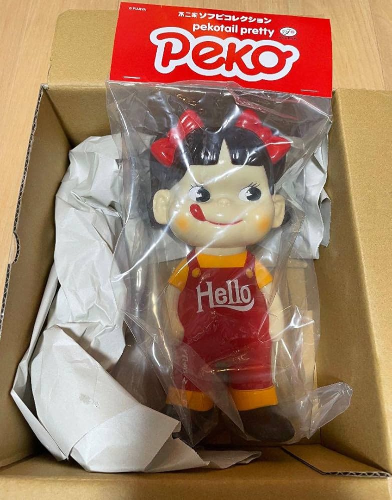 不二家ソフビコレクション pekotail pretty ＜Hello＞