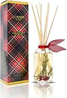 Vista 40 de LOVSPA Juego de varillas perfumadas de madera de teca de caoba con notas de fragancia de cardamomo, geranio y ámbar, un regalo perfumado unisex