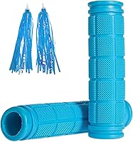 Vista 12 de Empuñaduras de manillar de bicicleta con serpentinas de borla, agarre antideslizante de goma suave para niños y niñas, piezas de repuesto