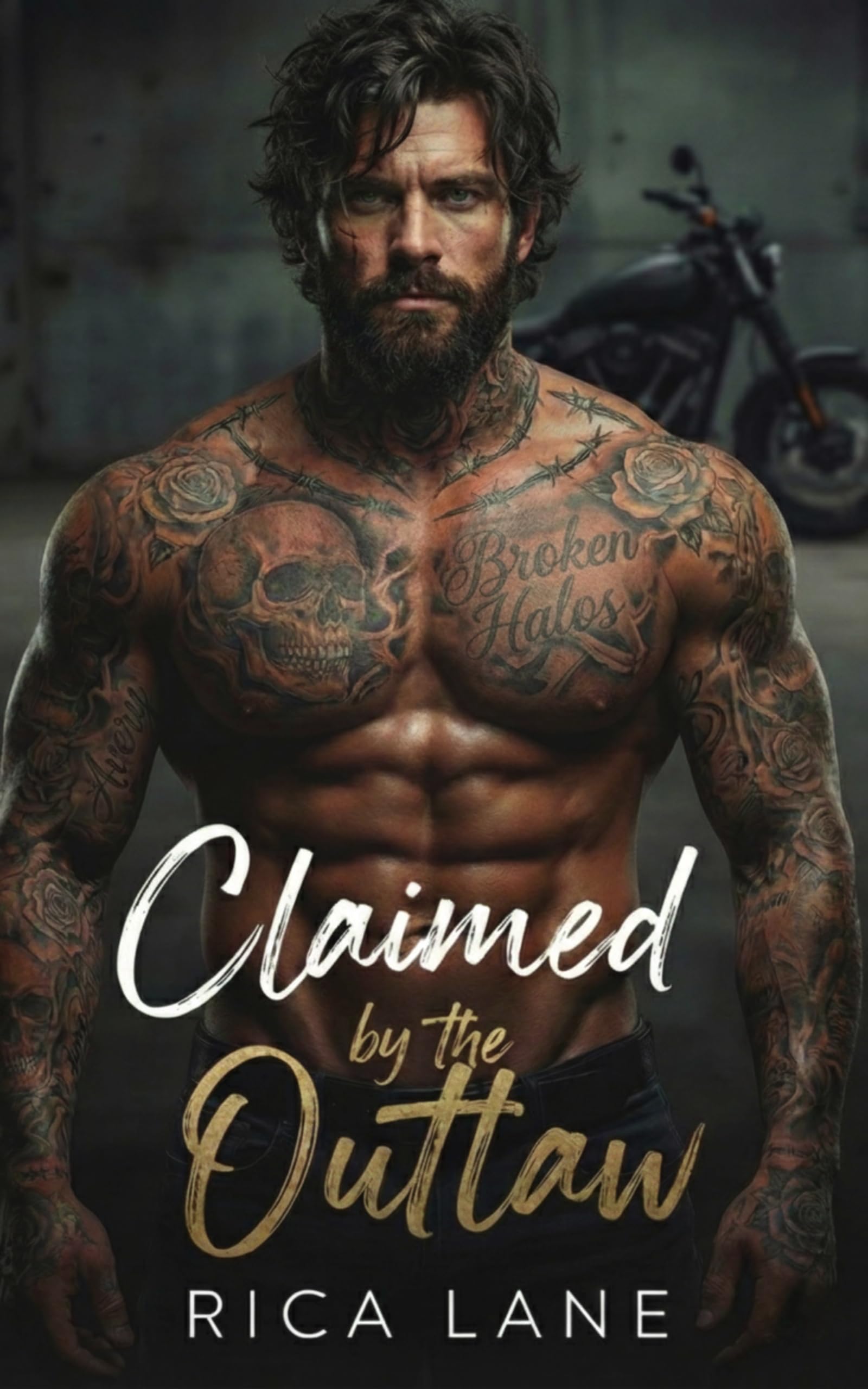 Claimed by the Outlaw (Broken Halos Motorcycle Club Book 1)