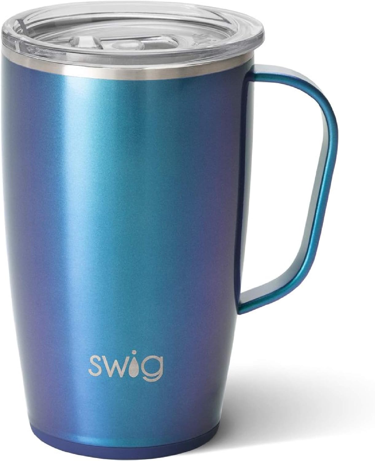 Swig Life 18oz Travel Mug with Handle and Lid, Cup Holder