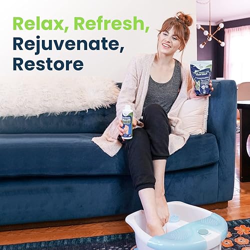 Miniatura 6 de Kit de gel para remojar y quitar callos de árbol de té gel removedor de callos extra fuerte y remojar los pies antifúngicos con sales de Epsom para