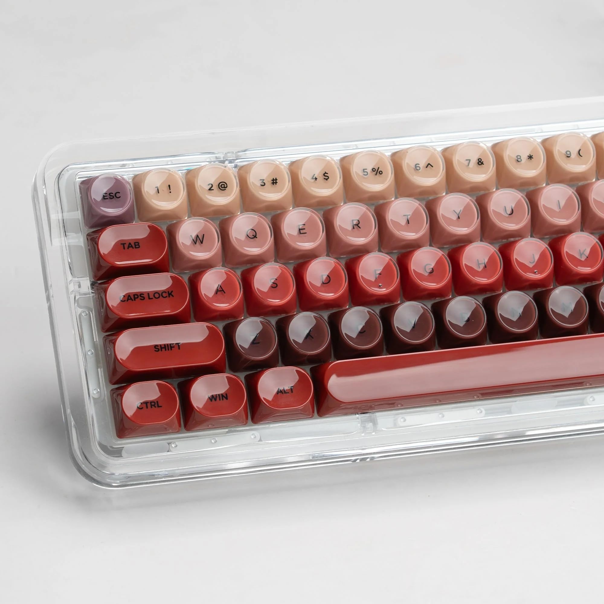Amazon.co.jp: Womier PBTキーキャップ キーボード 対応 カラーキー