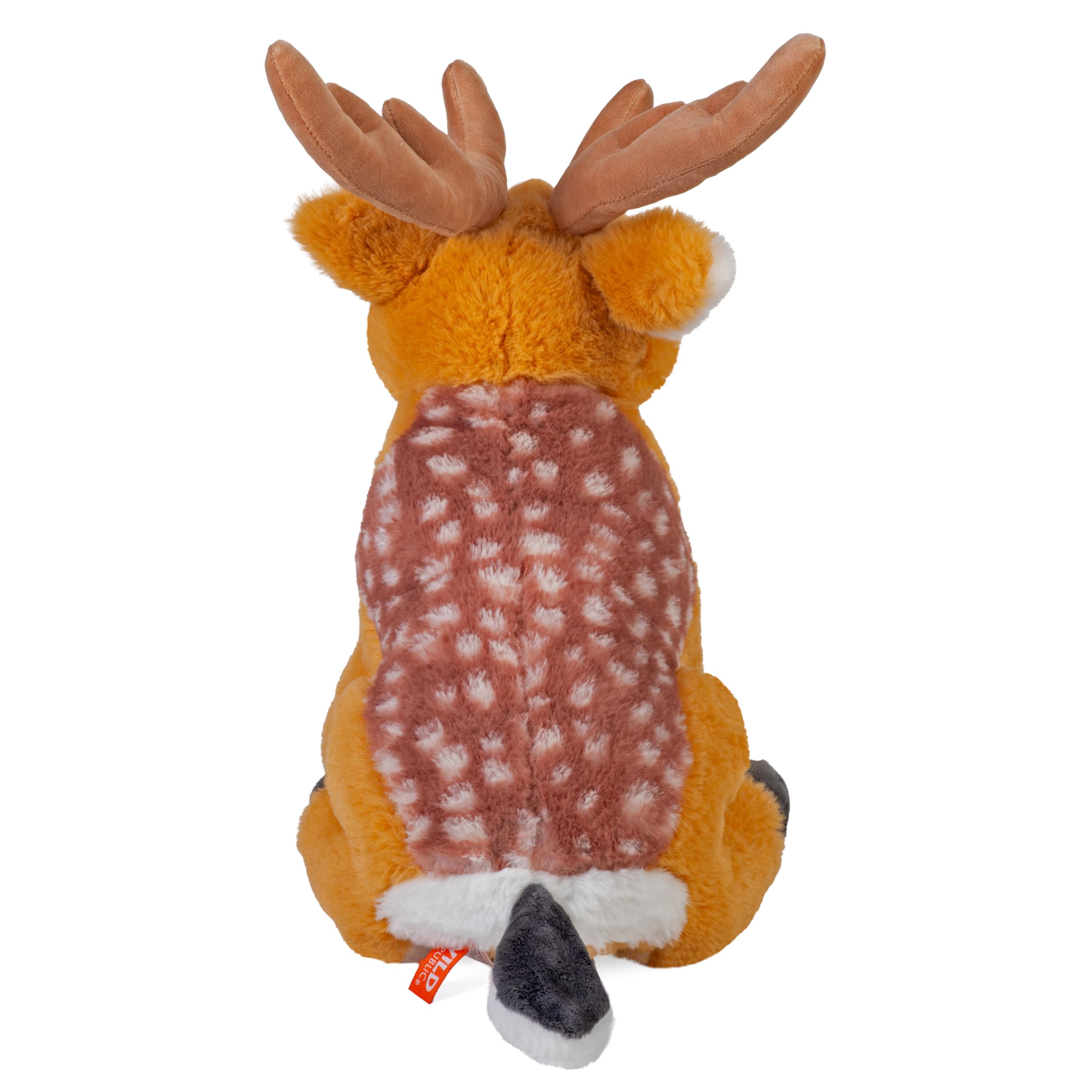 Wild Republic Cuddlekins Sika Hirsch Stofftier 30.5 cm Plüschtier Füllung ist gesponnene recycelte Wasserflaschen