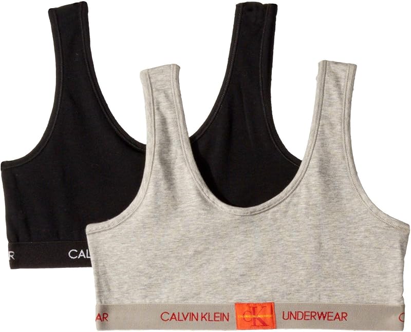 Bralette con monograma de Calvin Klein para niña (niños pequeños/niños grandes)