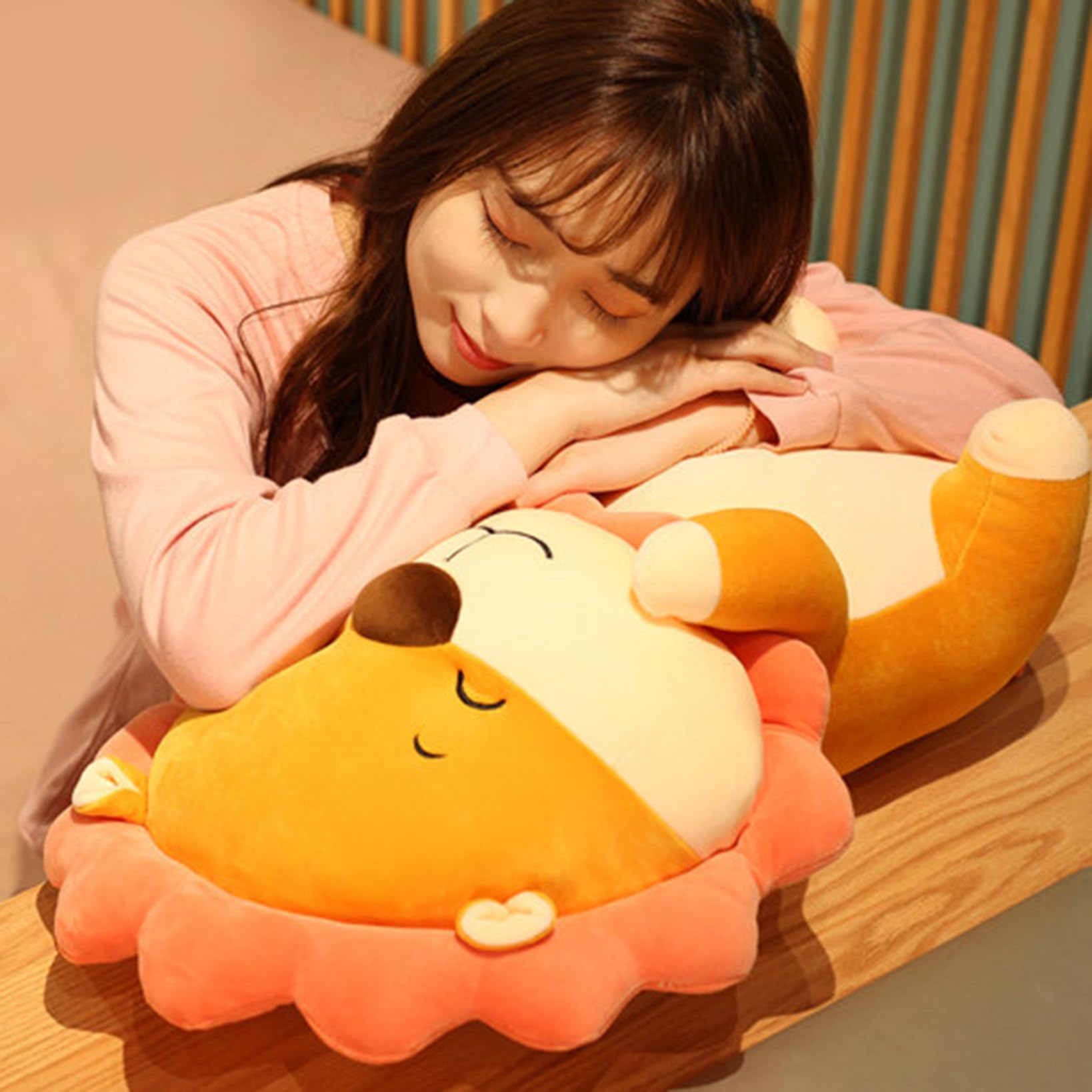 Amazon.co.jp: [FOQW] ライオン ぬいぐるみ 抱き枕 縫い包み 大きい