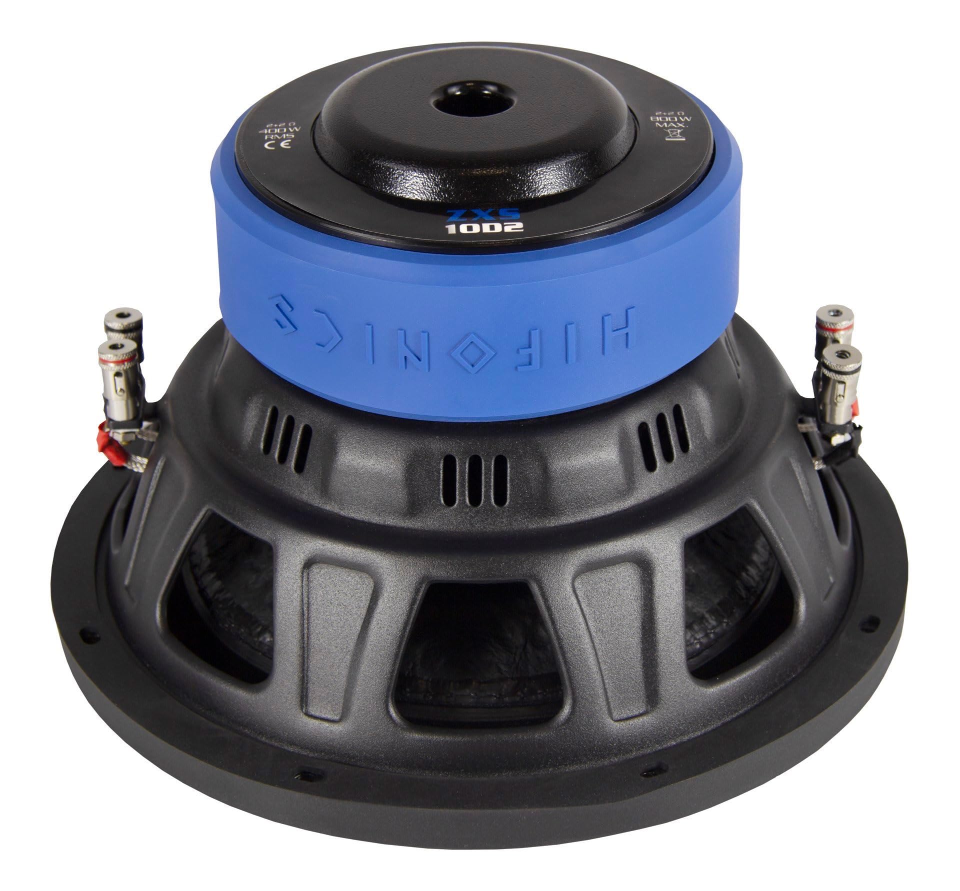 HIFONICS ZXS 10D2 - ZXS 10D2 25 cm (10') Subwoofer 2+2 O | Leistung 400 W RMS / 800 W max.