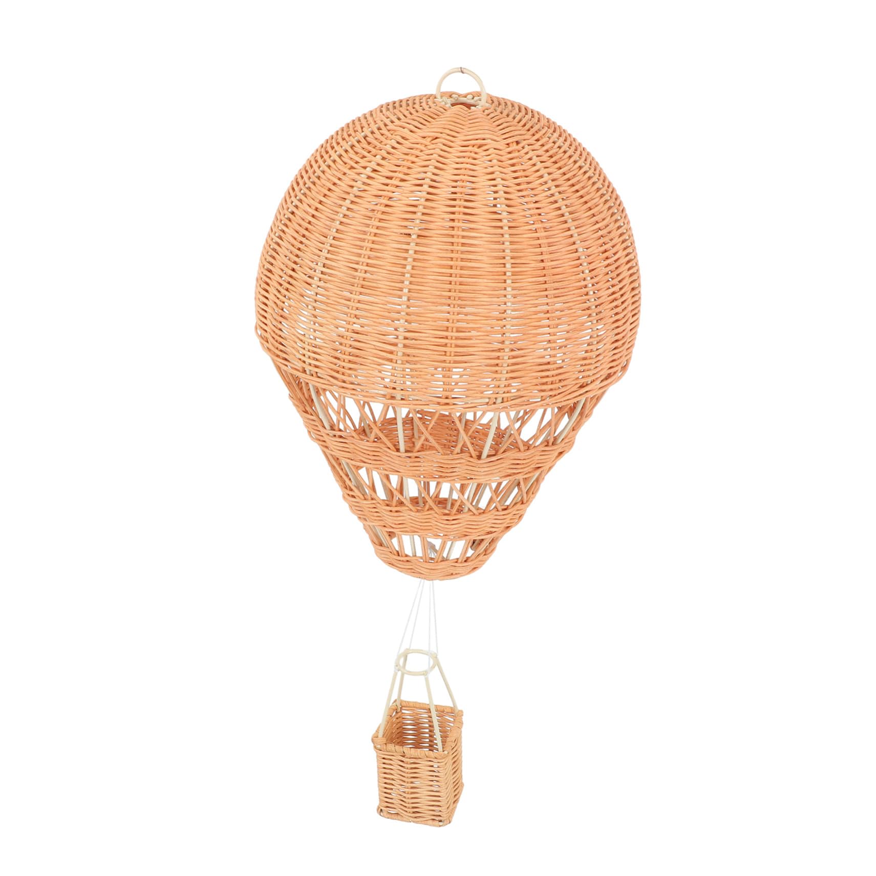 Montgolfière rotin tressé chambre bébé Gatuida suspension rotin style scandinave et bohème