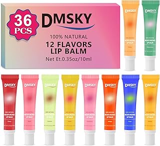 Dmsky Paquete de 36 Brillos Labiales al Por M...