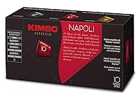 Vista 2 de Kimbo Espresso Napoli - Cápsulas Nespresso, 100% café arábica (paquete de 50 cápsulas)