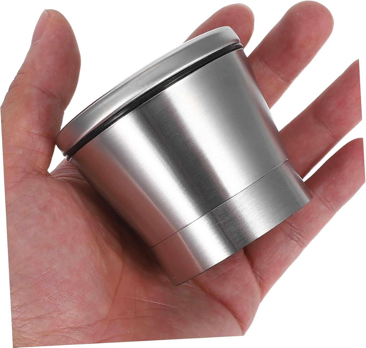 2pcs Stainless Steel Grinder Replacement Caps for Salt Mills