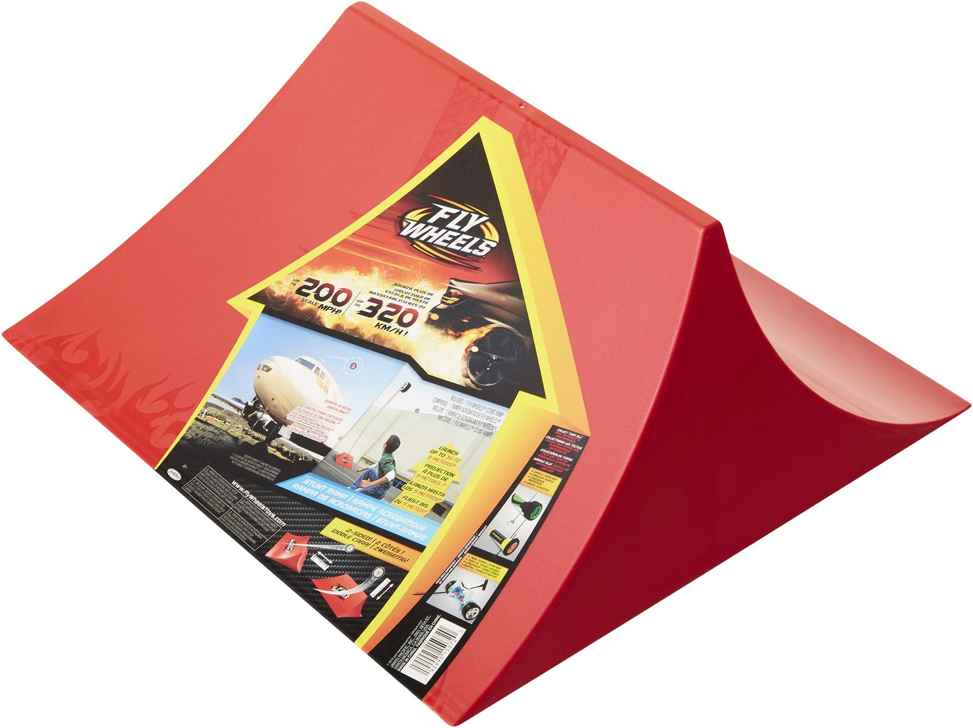 Fly Wheels Ramp, for Any Launcher & Ripcord - Rip It! The Most Extreme Toy Ever! for Ages 8+