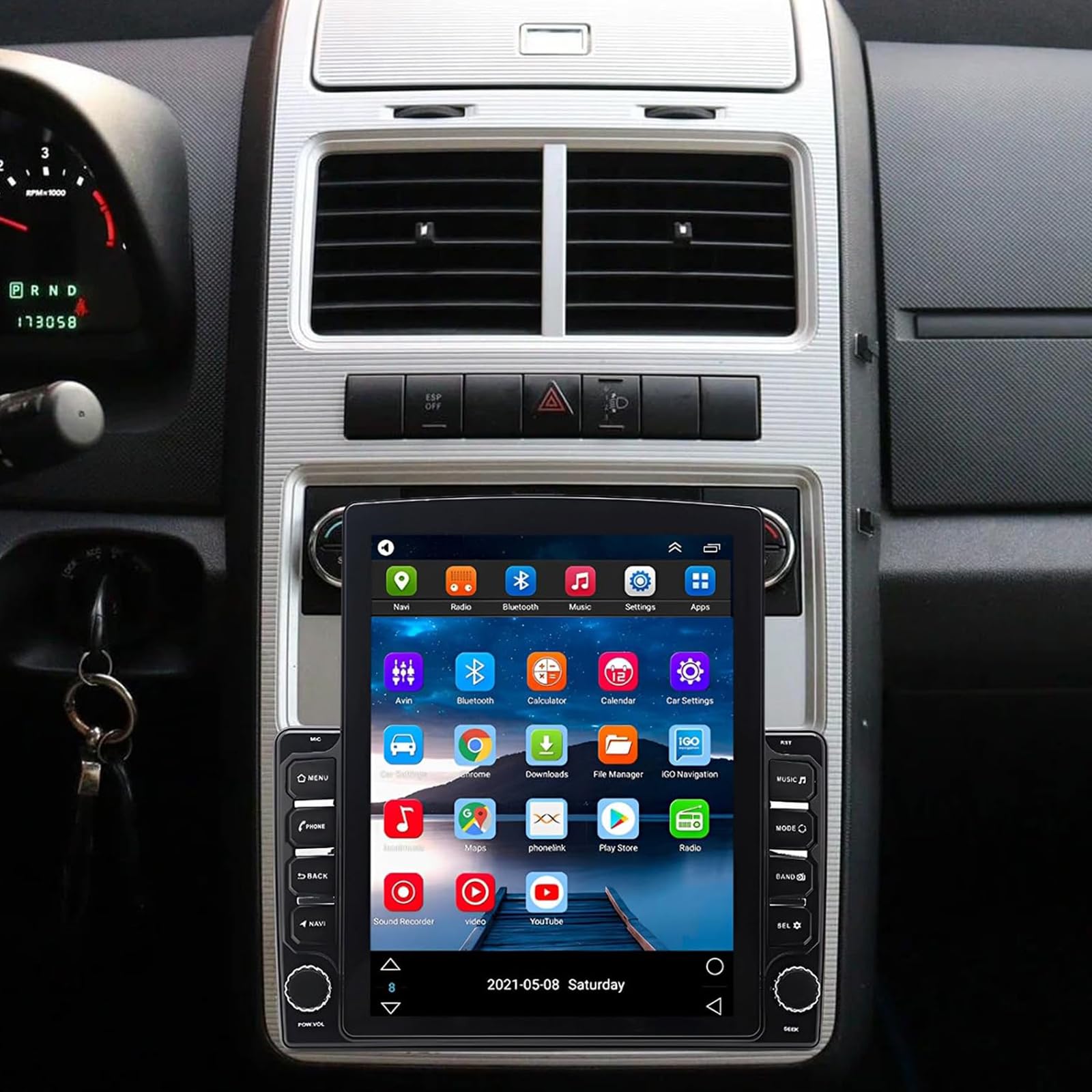 Aggiornamento Autoradio 9,7"per Dodge Journey 2009-2011 unità principale