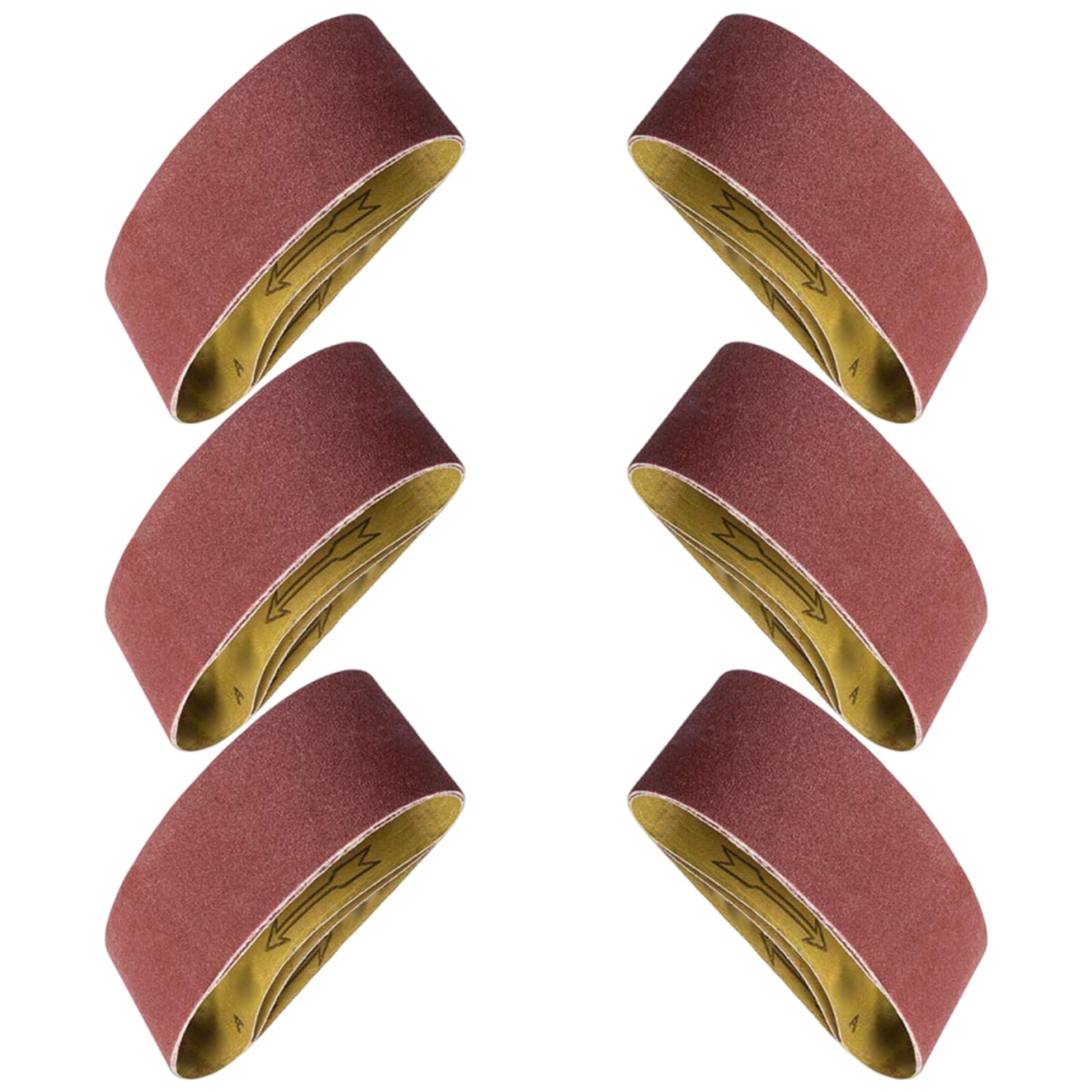 2x24 Inch Wood Sanding Belt Aluminum Oxides Abrasive for Smooth Polishing, Most Sanders, Long-Lasting Grit Woodworking Sanding Belt