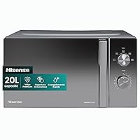 Hisense Microonde H20MOMCP1H, cavità 20L