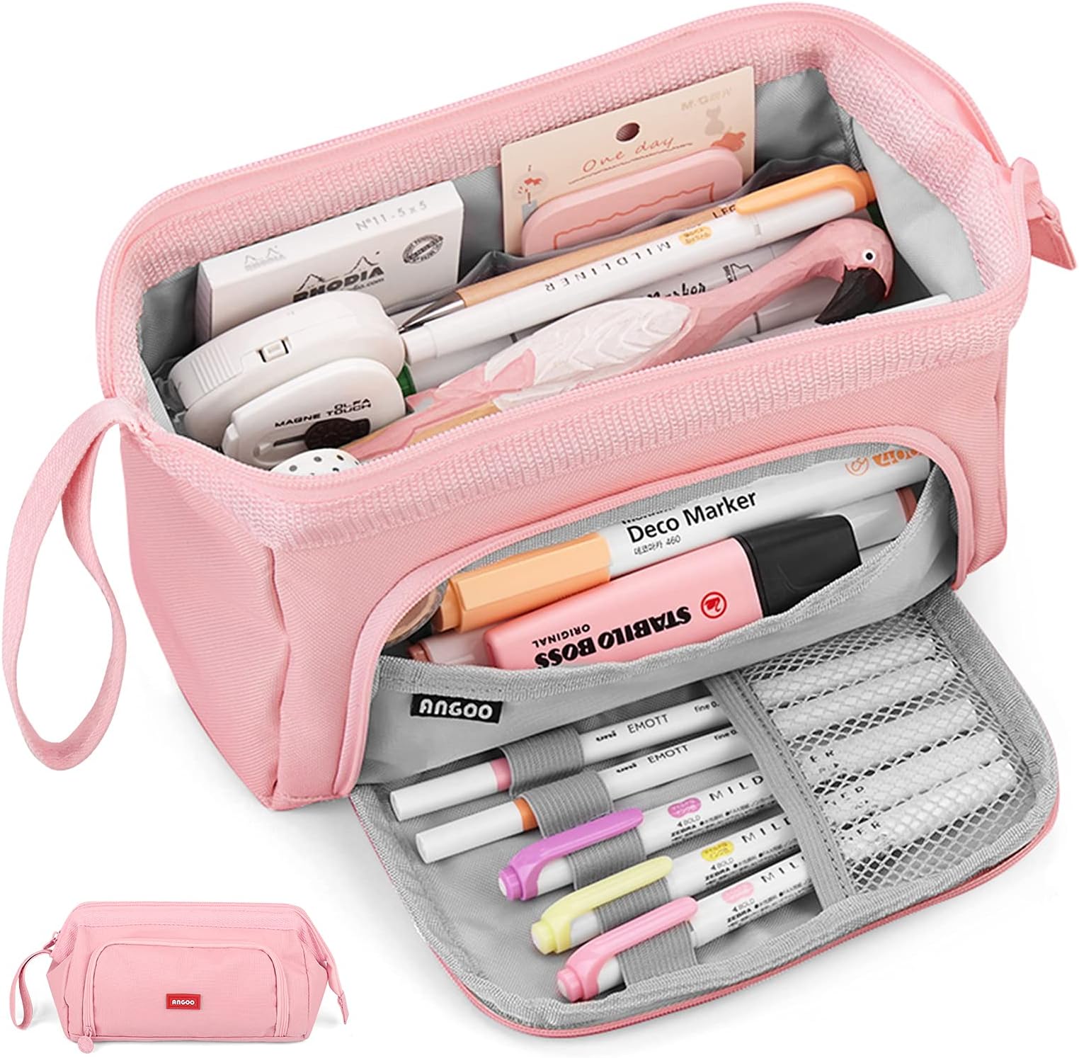 Trousse à Plumes König Design Licorne Pour Garçon Et Fille, Compartiment Unique, Neuve