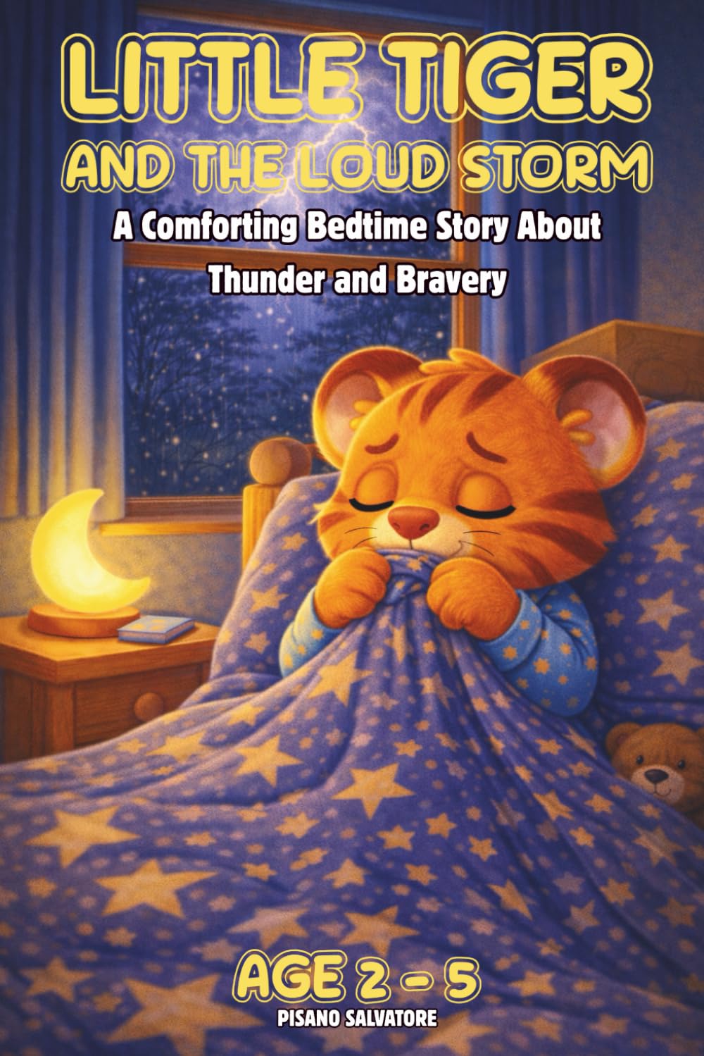 Little Tiger and the Loud Storm: A Comforting Bedtime Story About Thunder and Bravery Ages 2–5 (Little Tiger and His Fears)