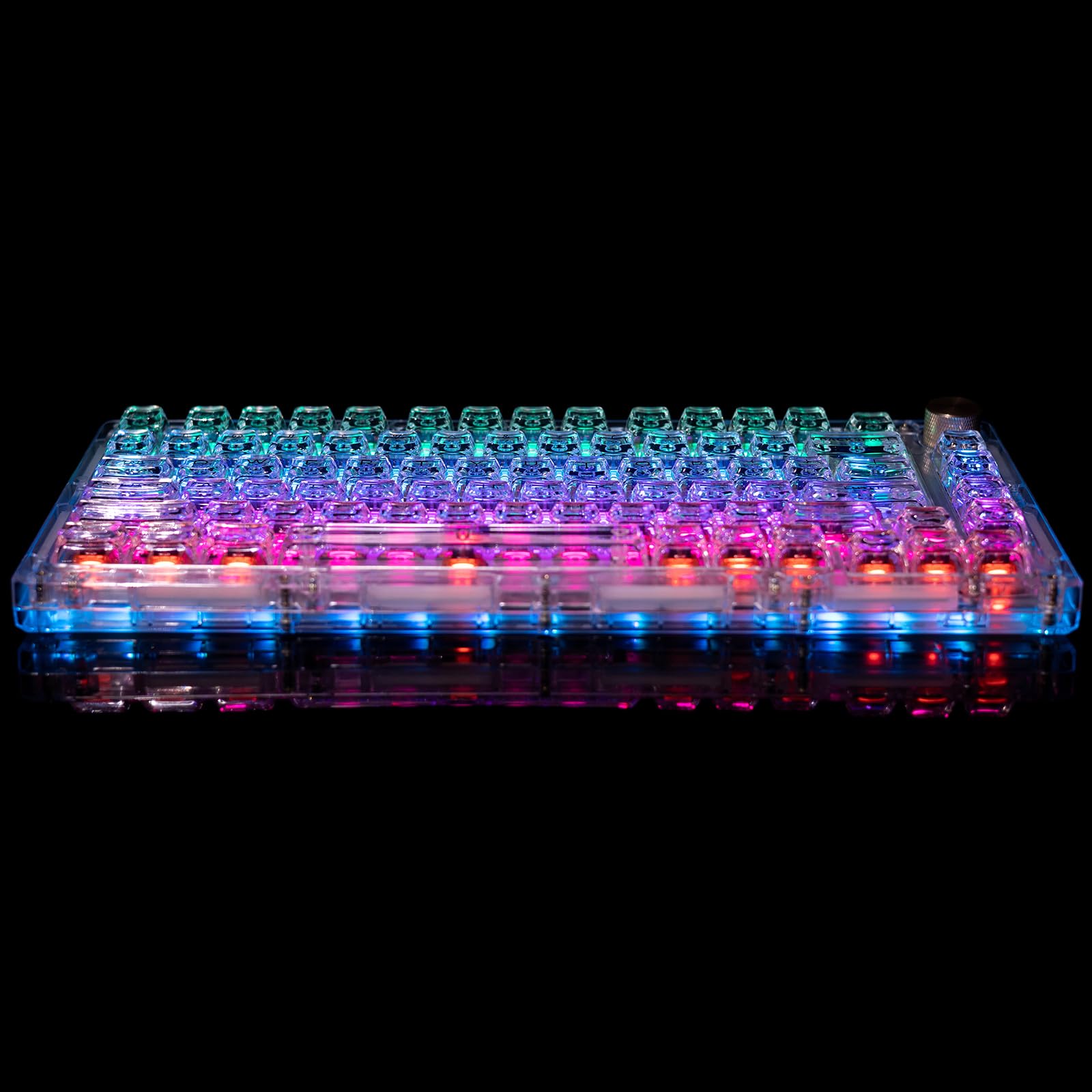 GK GAMAKAY Lot de 113 touches transparentes pour clavier mécanique MX Gateron Kailh Switch profil ASA SN75 98% 75%