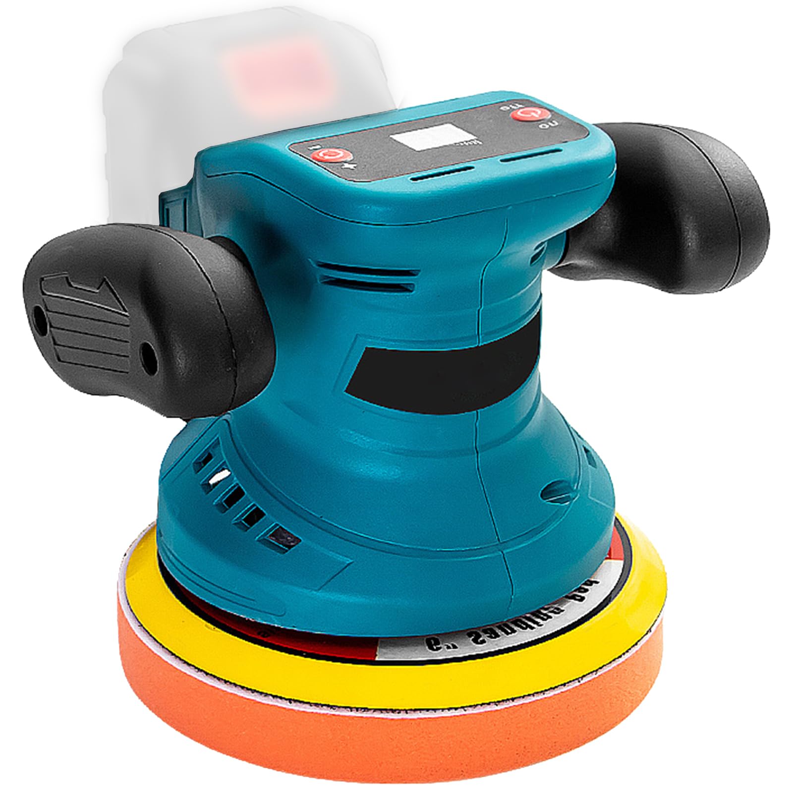 Máquina pulidora profesional para superficies de mármol automotrices, control de 3 velocidades, peso ligero, ergonómico, diseño ABS, máquina pulidora de coche