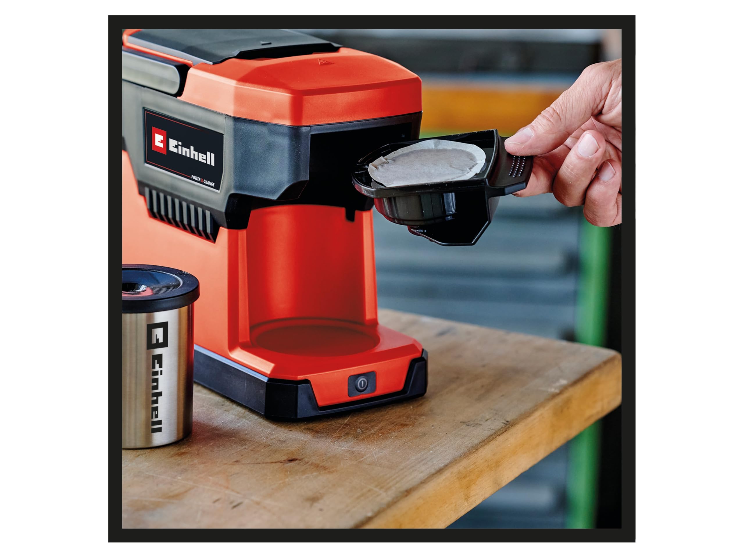 Einhell Akku-Kaffeemaschine TE-CF 18 Li Kit (1x 4,0 Ah)
