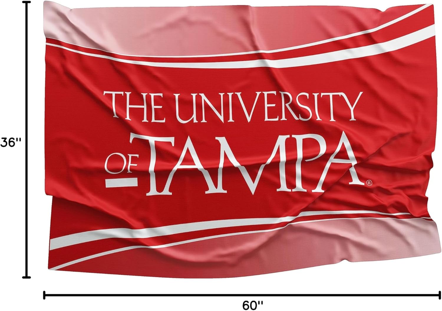 University of Tampa 3x5 Feet Flag Banner Wall Decor Outdoor Indoor Decoration Brass Grommets Double Stitch (University of Tampa 4)