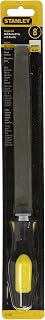STANLEY File Set, Mill Bastard File, Single Cut with Handle, 8-Inch (21-106)