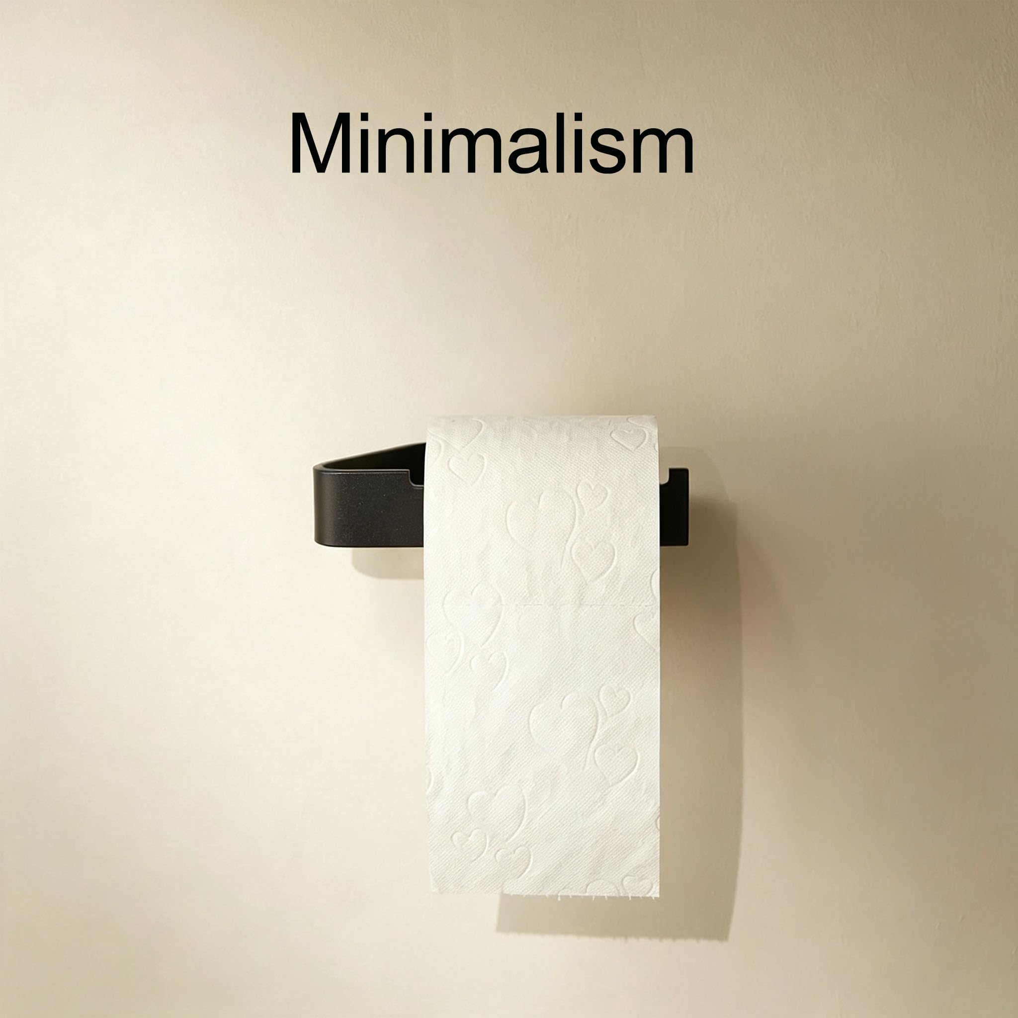 Toilet Paper Holder (Black) — Amazon image 4