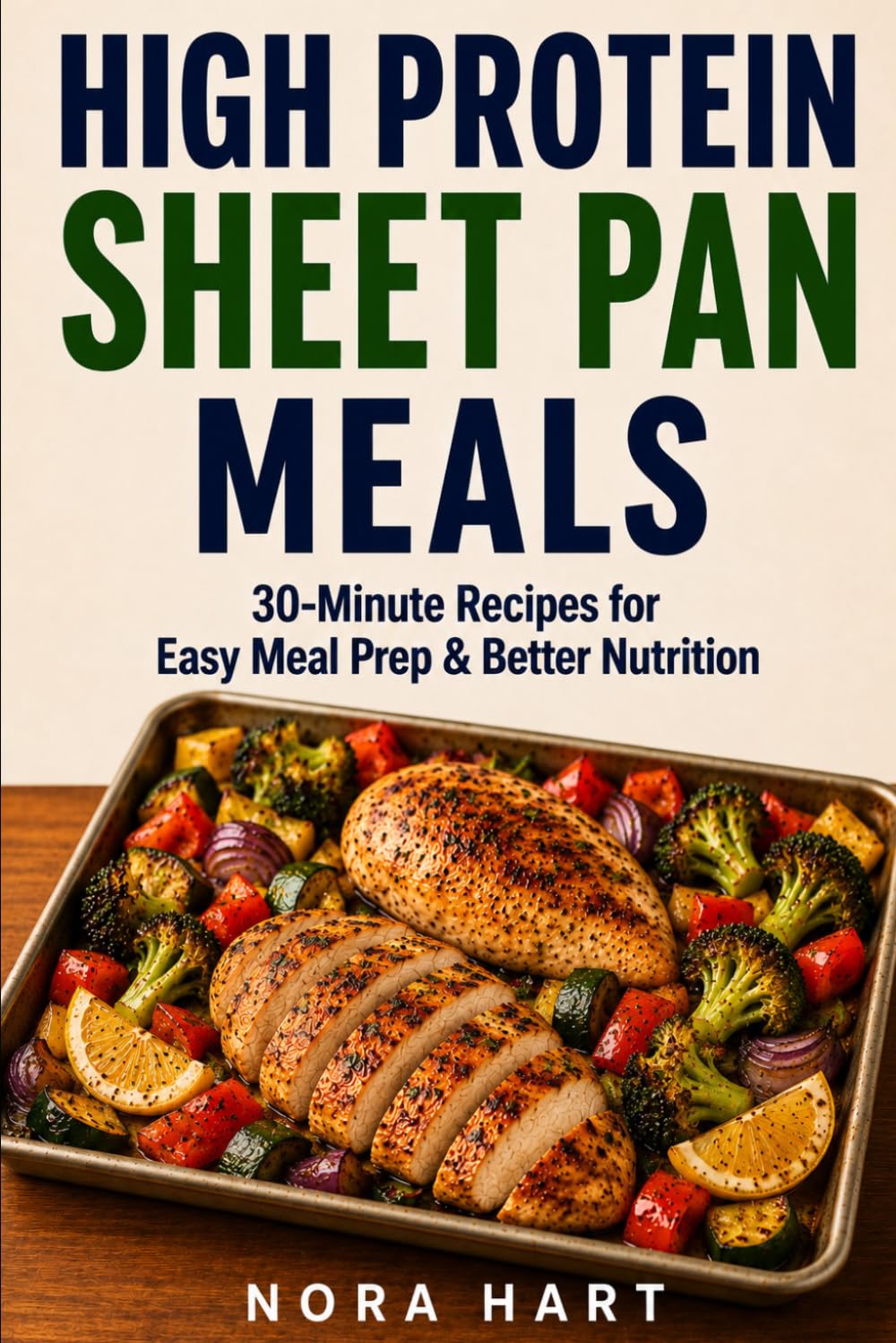 HIGH PROTEIN SHEET PAN MEALS: 30-Minute Recipes for Easy Meal Prep & Better Nutrition (High Protein Convenience Series)