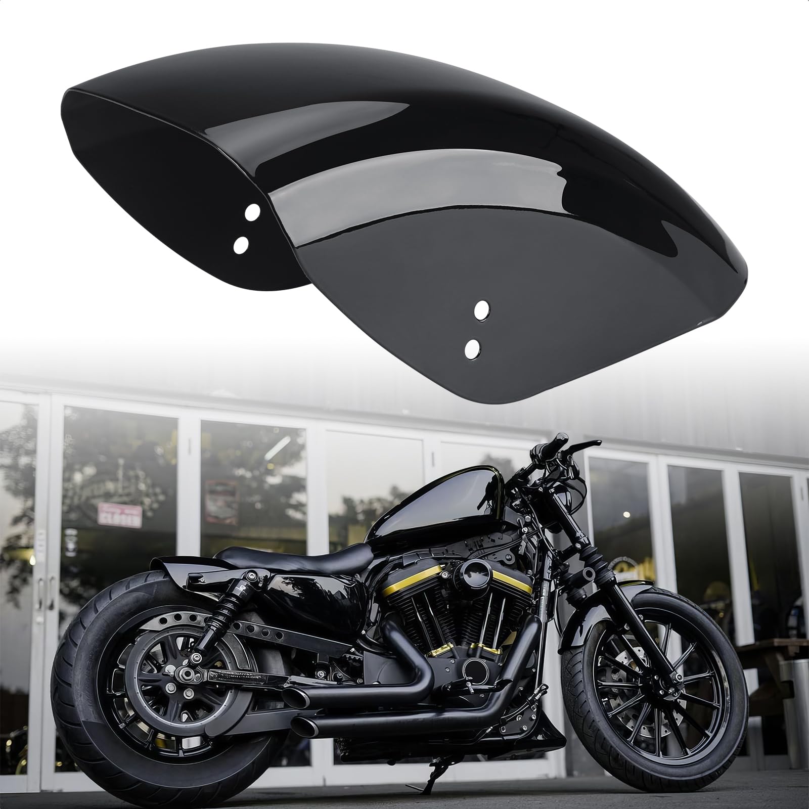 Kiawnia Motorcycle Rear Mudguard Splash Guard Fit For Harley Sportster XL883 XL1200 1986-2023