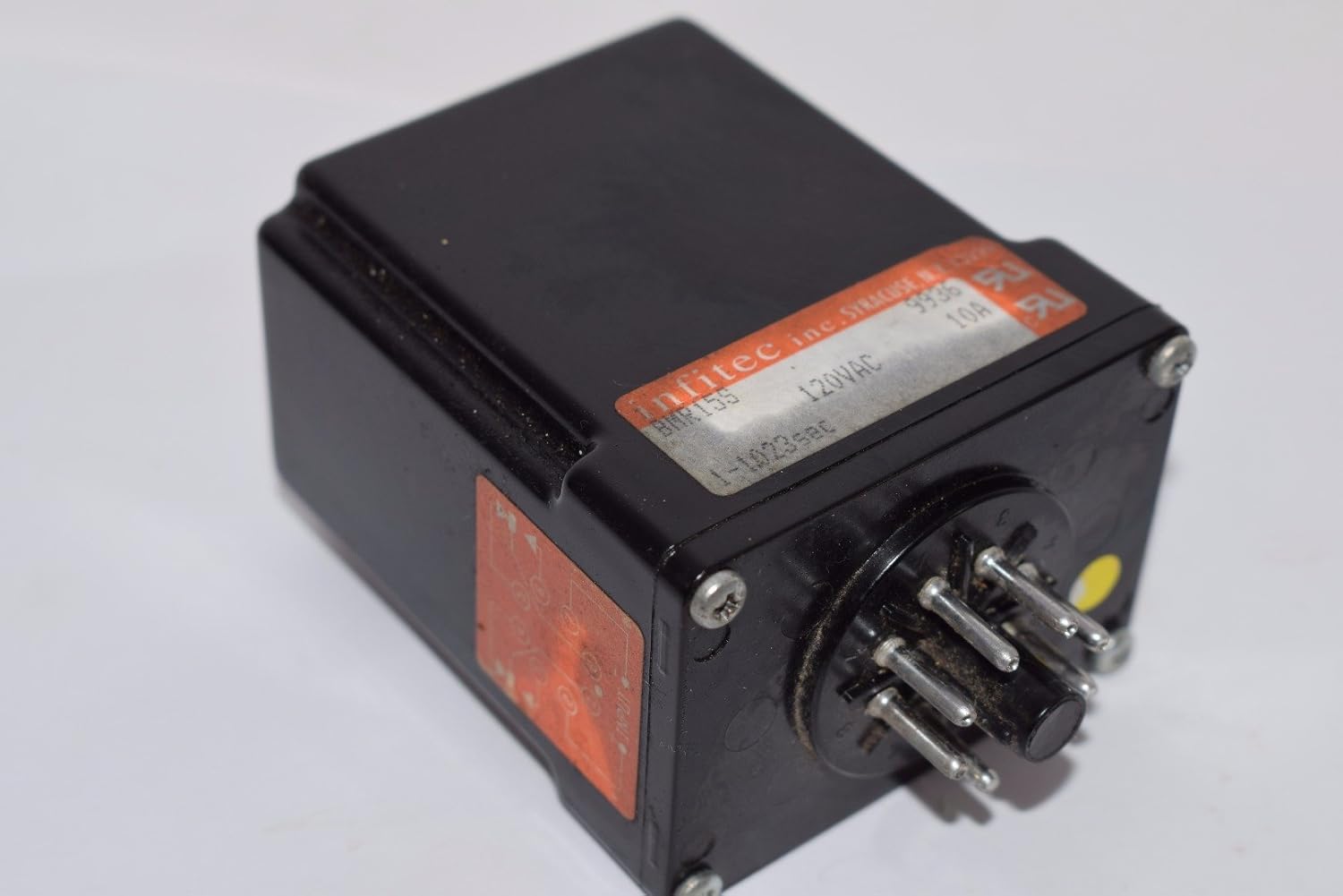 Infitec BMR-15S Time Delay Relay, 1-1023 sec 120VAC
