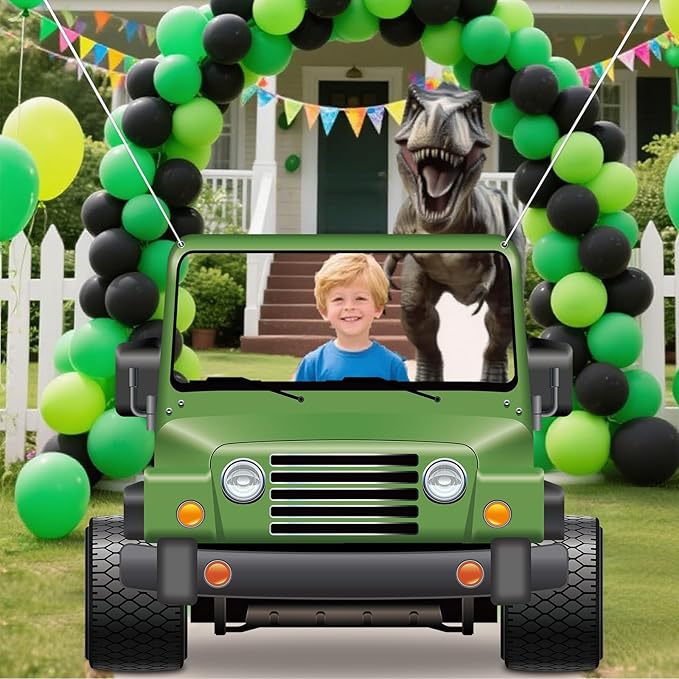 Fondo Fotográfico Safari Jeep 63x54 pulgadas miniatura 6