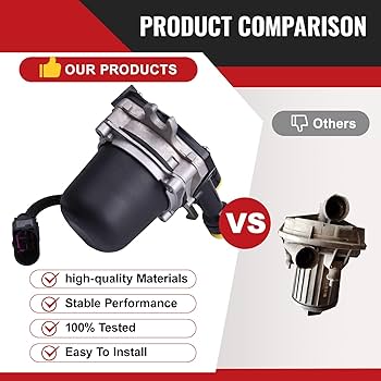 Amazon.com: Bapmic 07K131333A Secondary Air Injection Smog Pump