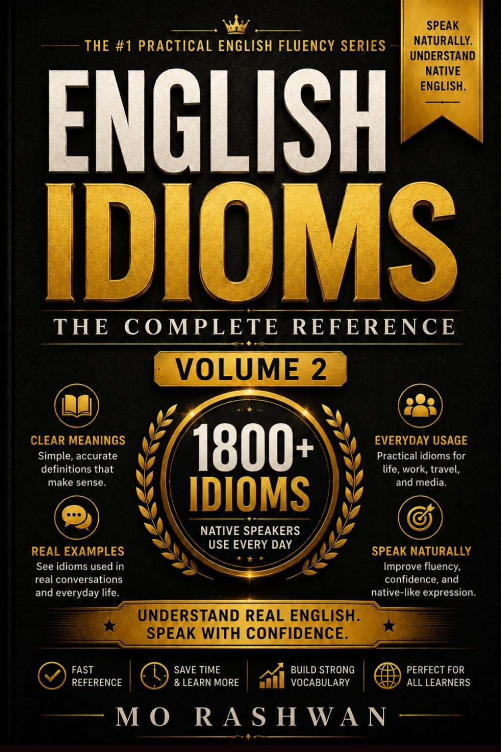 English Idioms: The Complete Reference – Volume 2 (D–H): Master Everyday English Idioms from D to H with Clear Meanings, Examples, Dialogues, and Usage Tips