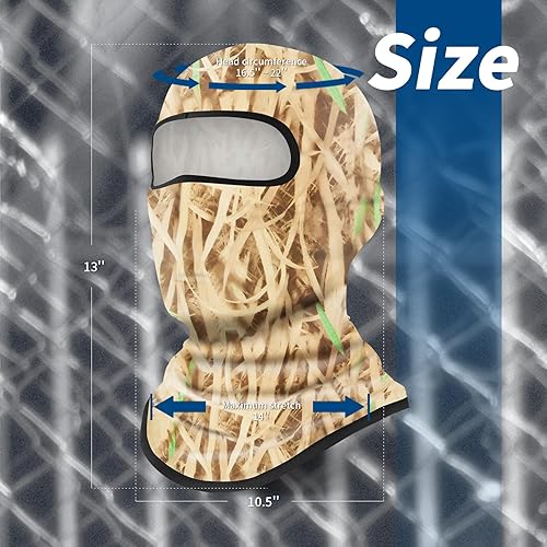 Miniatura 143 de YESLIFE Máscara de esquí, máscara facial para hombres y mujeres, esquí, snowboard, motocicleta, protección UV y protección contra el viento 6 Negro