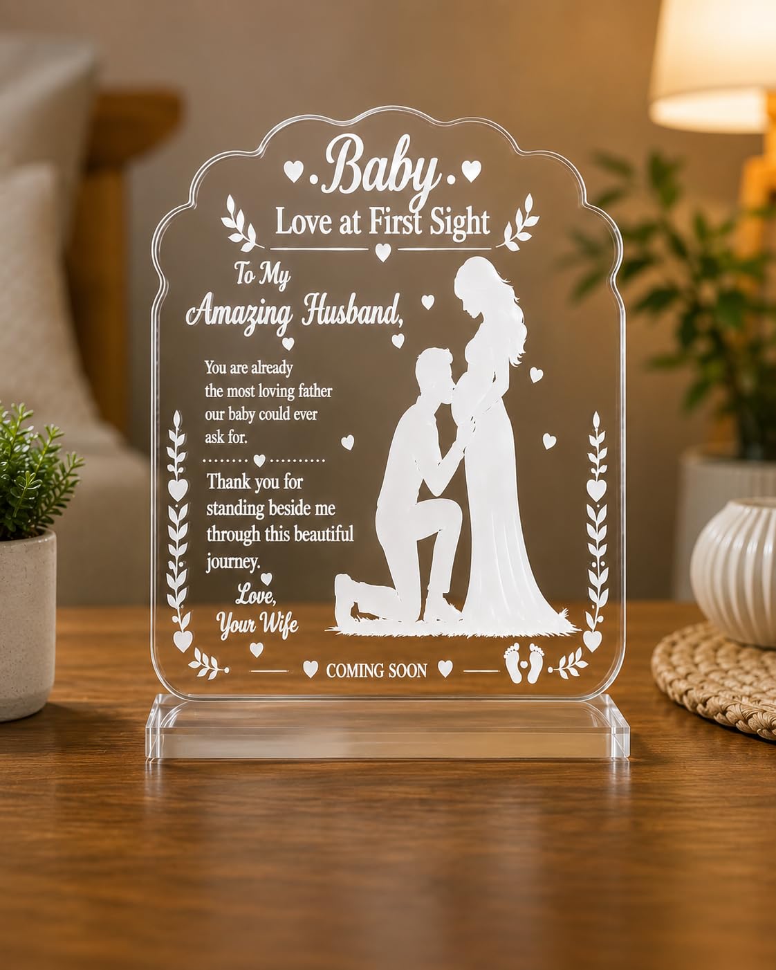 Divin Baby Love at First Sight | Pregnancy Gift | Mom to be | Pregnancy | Pregnant | Expecting | (Wife to Husband)-image-38