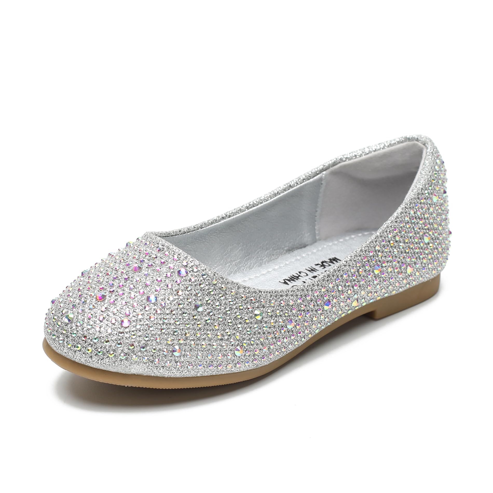 Cadidi Dinos Little Big Girl's Adorable Sparkle Princess Party Girls Dress Shoes