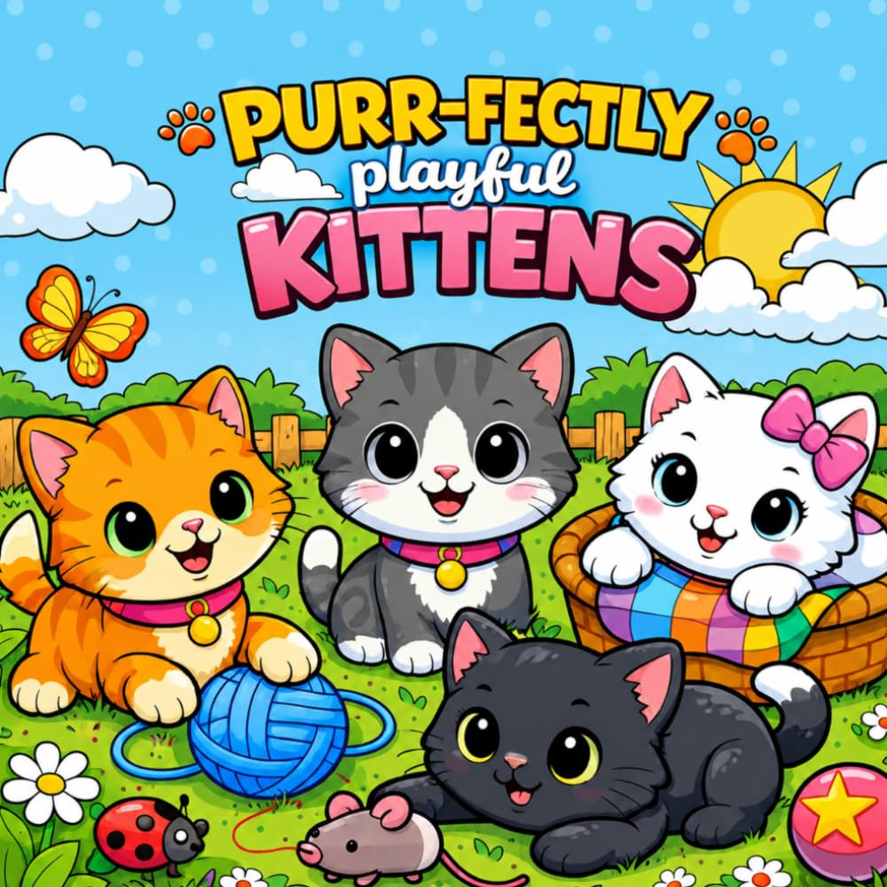 PURR-FECTLY playful KITTENS