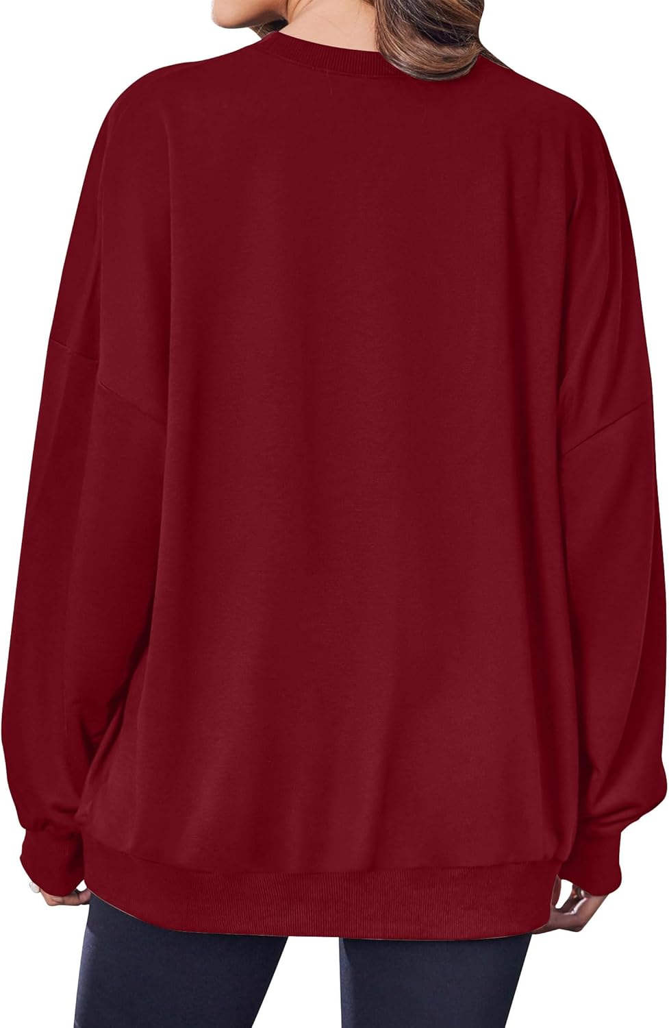 LHBNK Believe Christmas Shirt Womens Believe Plaid Print Tree T-Shirt Xmas Long Sleeve Sweatshirt Holiday Shirts Tops - Image 4