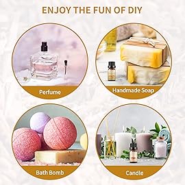 Sedbuwza Sandalwood Frankincense Essential Oil Set, Sandalwood Fragrance Oil Frankincense Scent Oil Set for Diffuser, Aromatherapy, Massage, Soap, Candle Making 2 x 10 ml