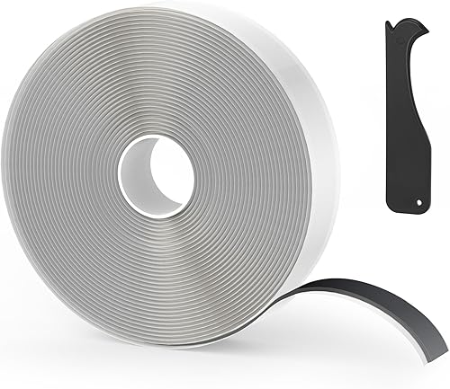Rvhouse Butylrundschnur/Butylband | 40mm x 9m | 1 Pack Schwarz | Dichtungsband S