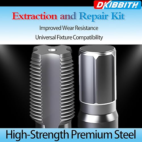 Miniatura 5 de DKIBBITH Juego de extractor de tubos de 2 piezas y grifo NPT de 1 pulgada - Herramientas de acero al carbono resistentes para quitar tubos roscados