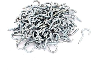 Aexit 2mm Dia Quality Parts Thread Zinc Plated Eye Bolt Eyelet Hook Screw Assortment Blue 100pcs Model:72as551qo117