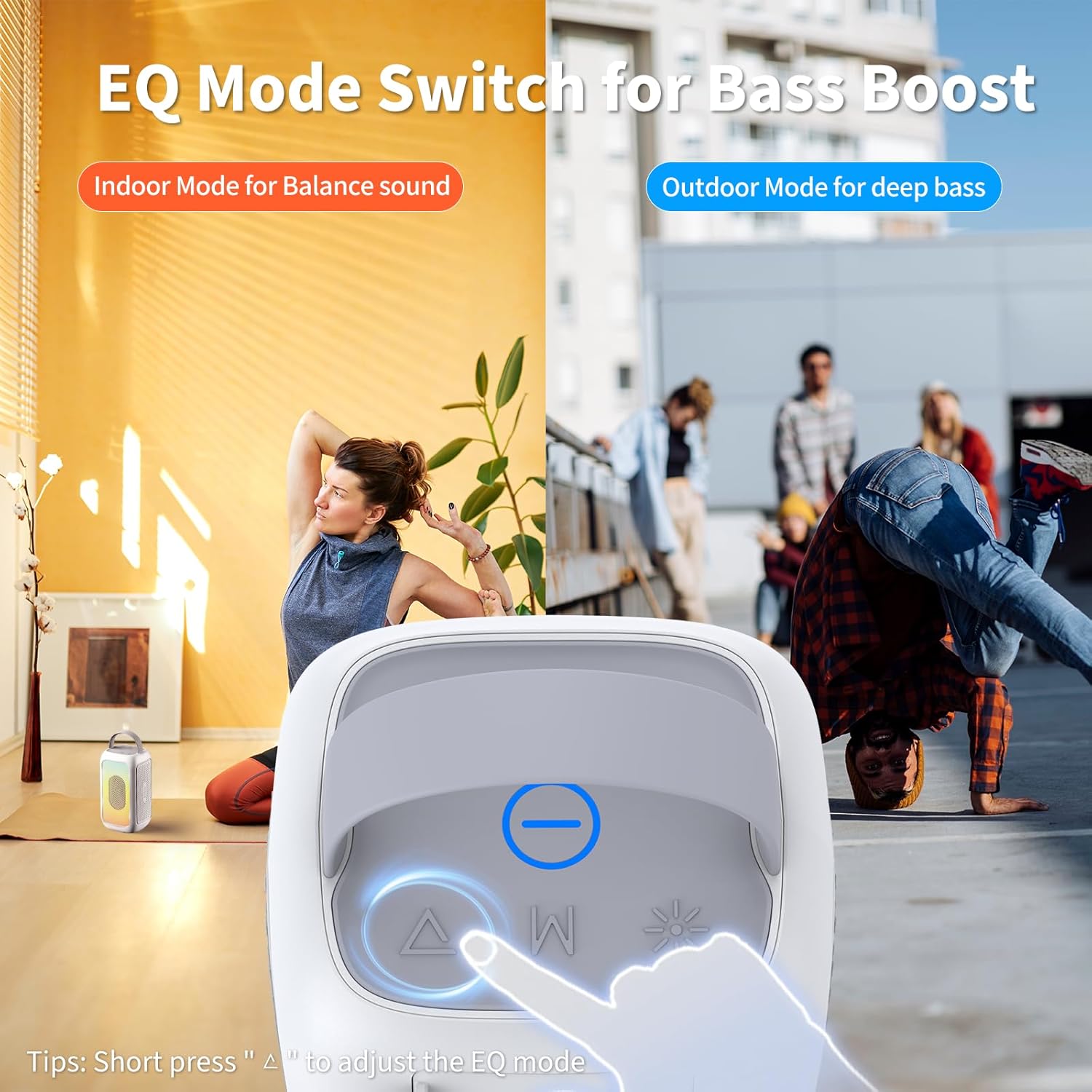 Bobtot Surround Sound Speakers Home Theater System with Portable Bluetooth Speaker