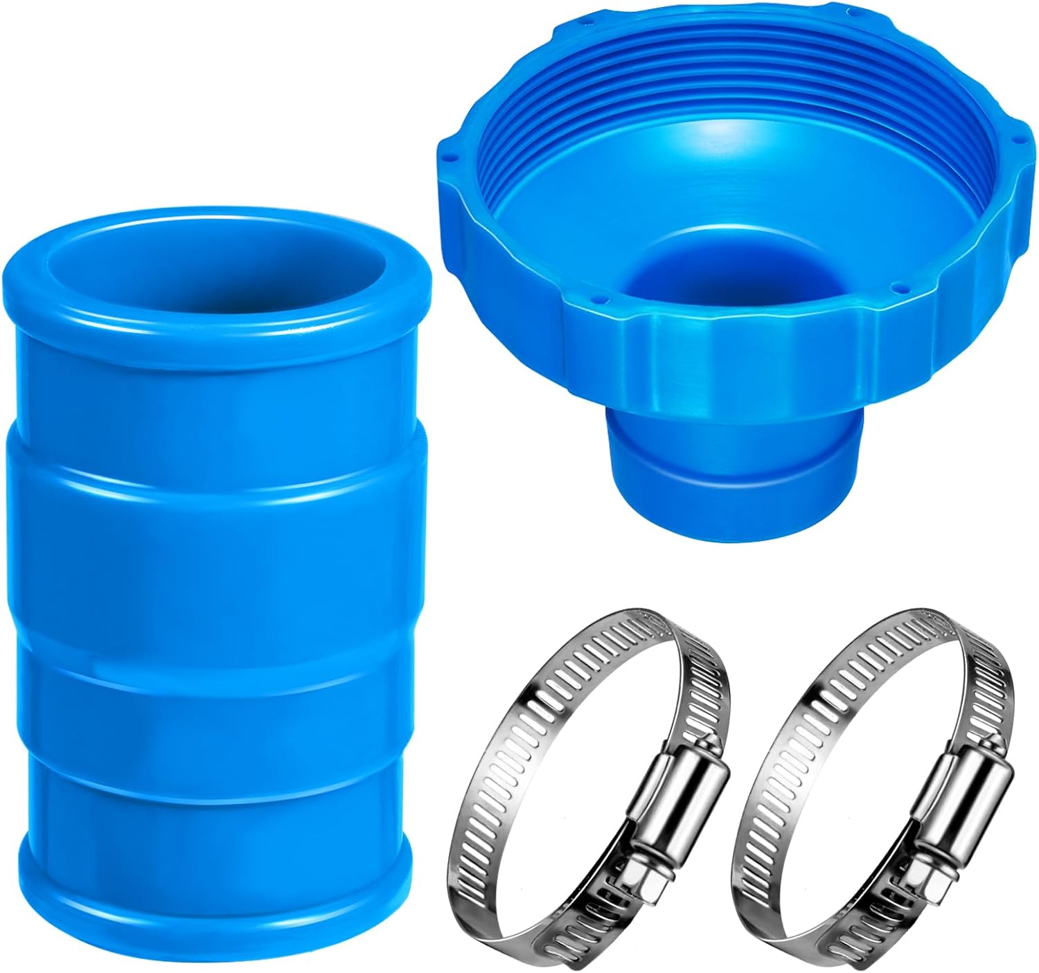 Kit Adaptador para Manguera de Aspiradora de Piscina 2 Set