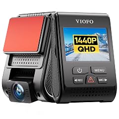 VIOFO Dash Cam A119 V3 2K 2560x1440P Quad HD 60FPS Front Car Dash Camera 5MP STARVIS Sensor 140-Degree