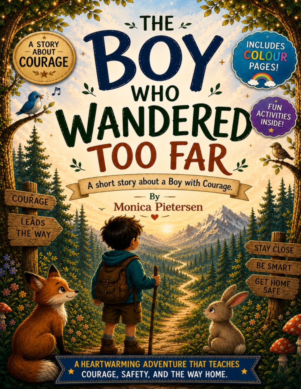 The boy who Wandered too far: A short story about a Boy with Courage