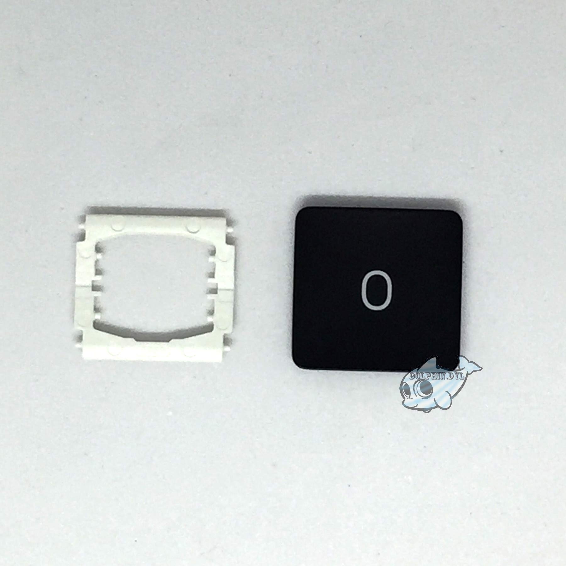 Dolphin.dyl(TM) Replacement Individual Key Cap for US MacBook Pro A1706 A1707 A1708 Key Cap with Hinge O Key